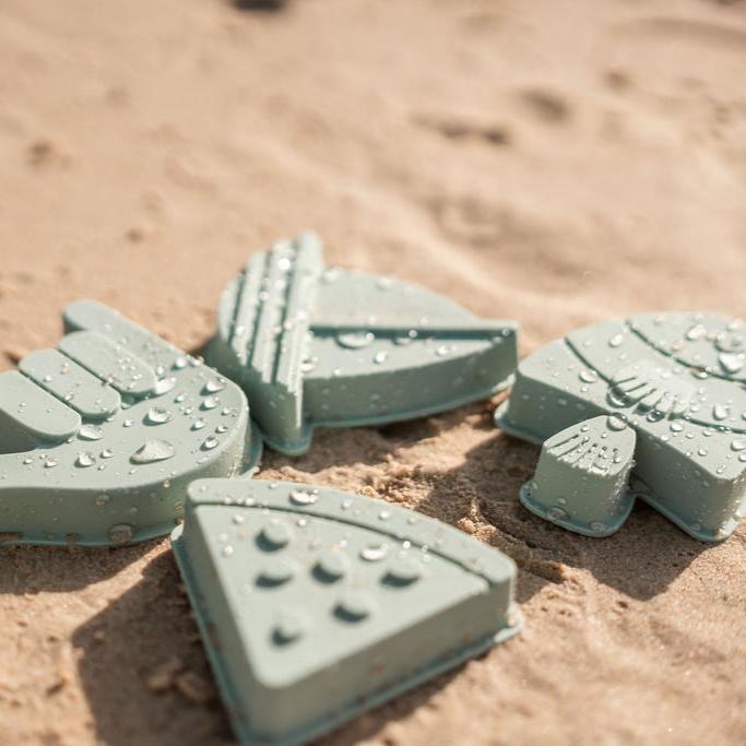 shelly beach moulds - dark sage