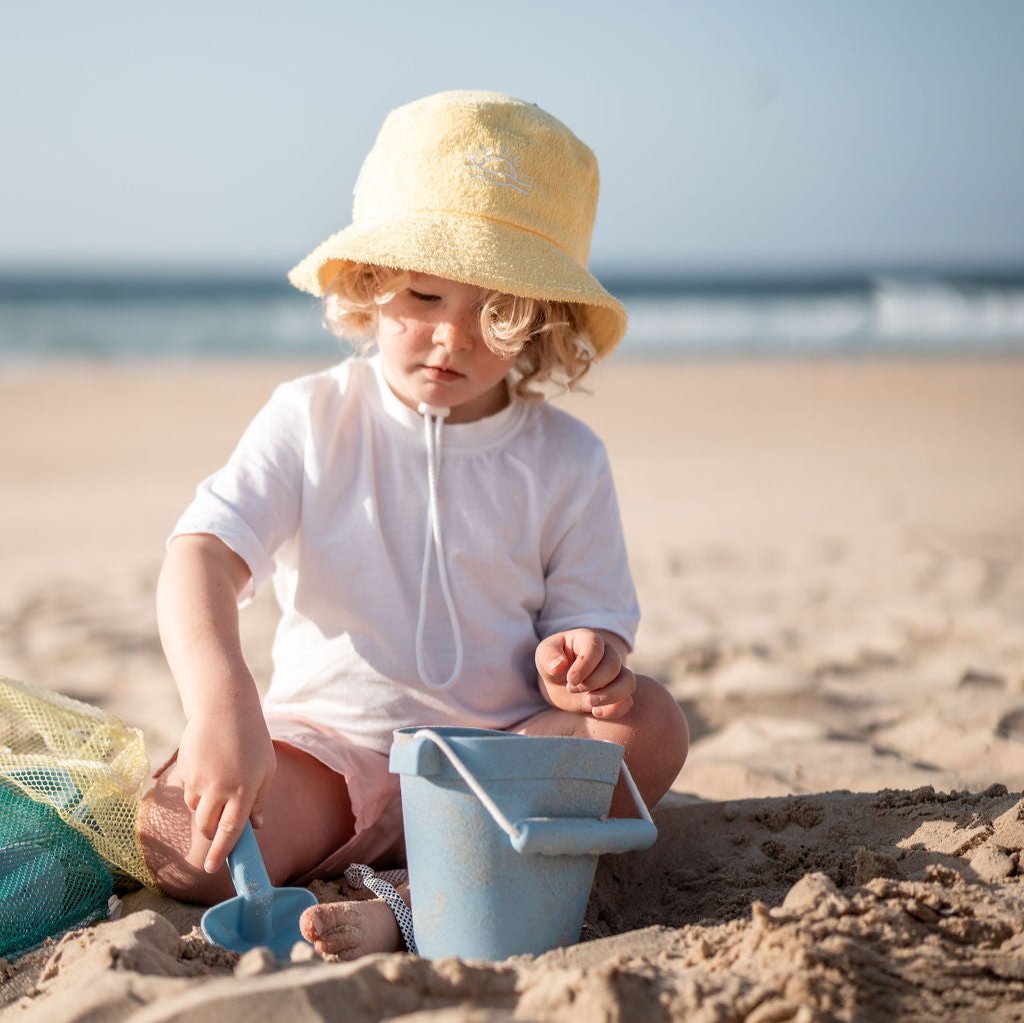 terrigal beach hat - yellow