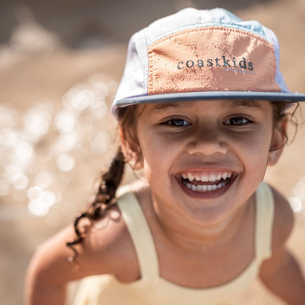 little austi kids hat - Yellow front
