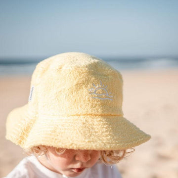 terrigal beach hat - yellow