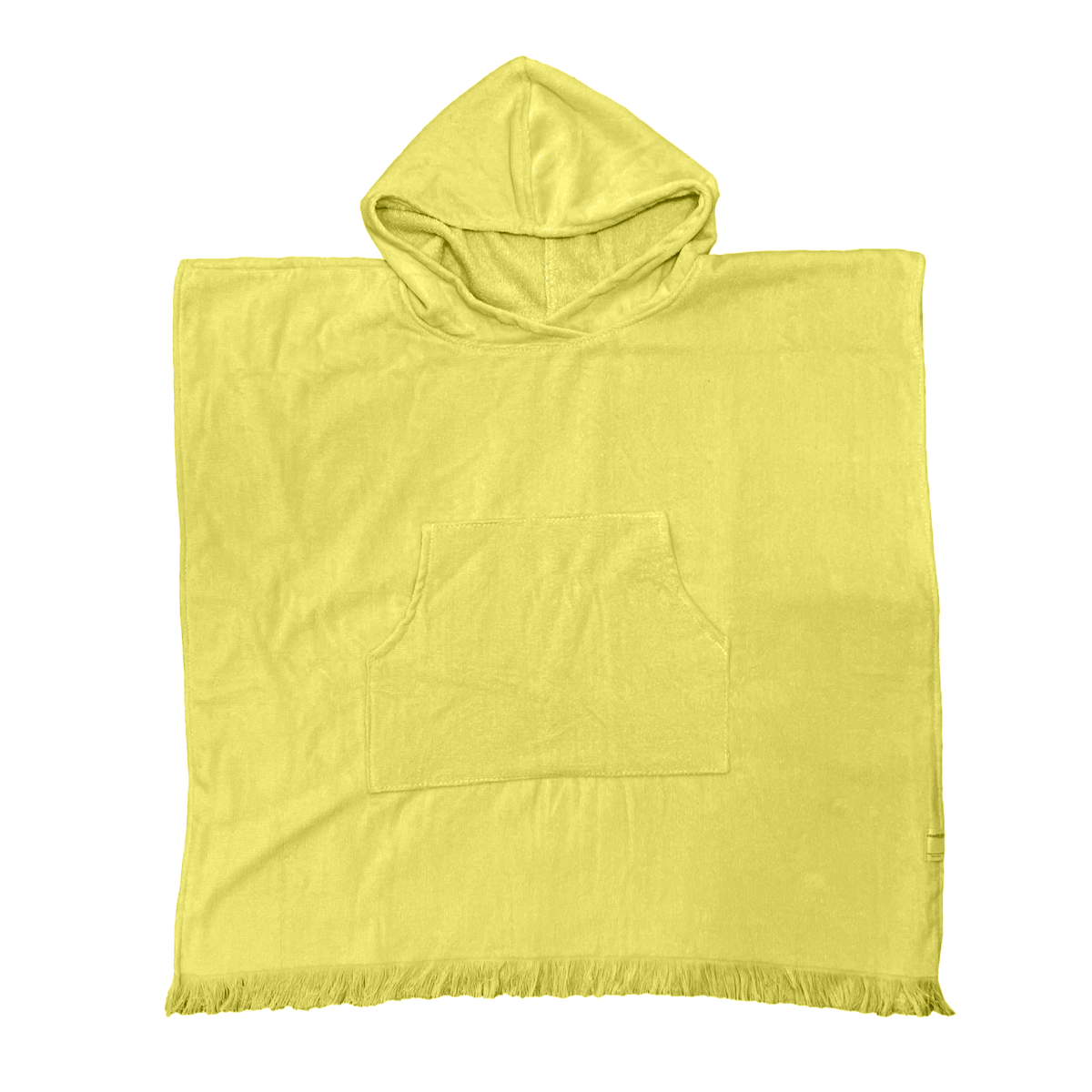 busselton hooded towel - yellow
