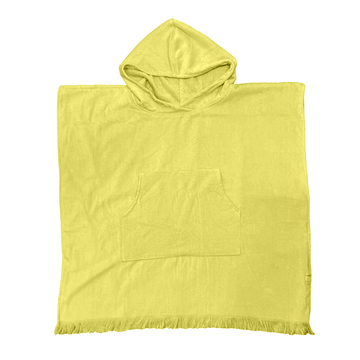 busselton hooded towel - yellow