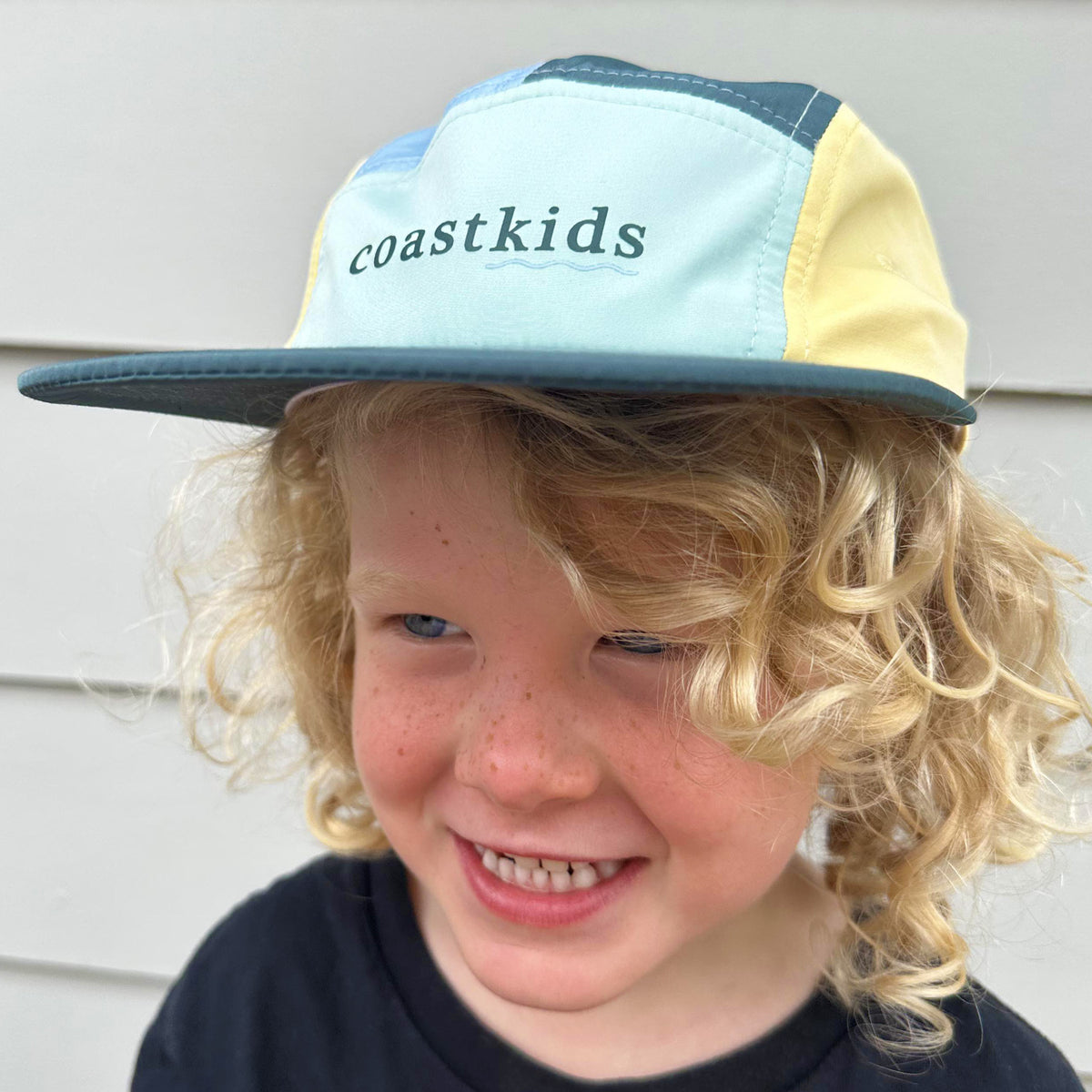 Little Austi kids hat - mint front